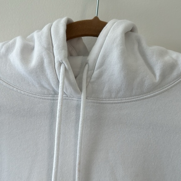 Men’s white MSGM logo printed cotton hoodie in size Medium - Picture 3 of 5